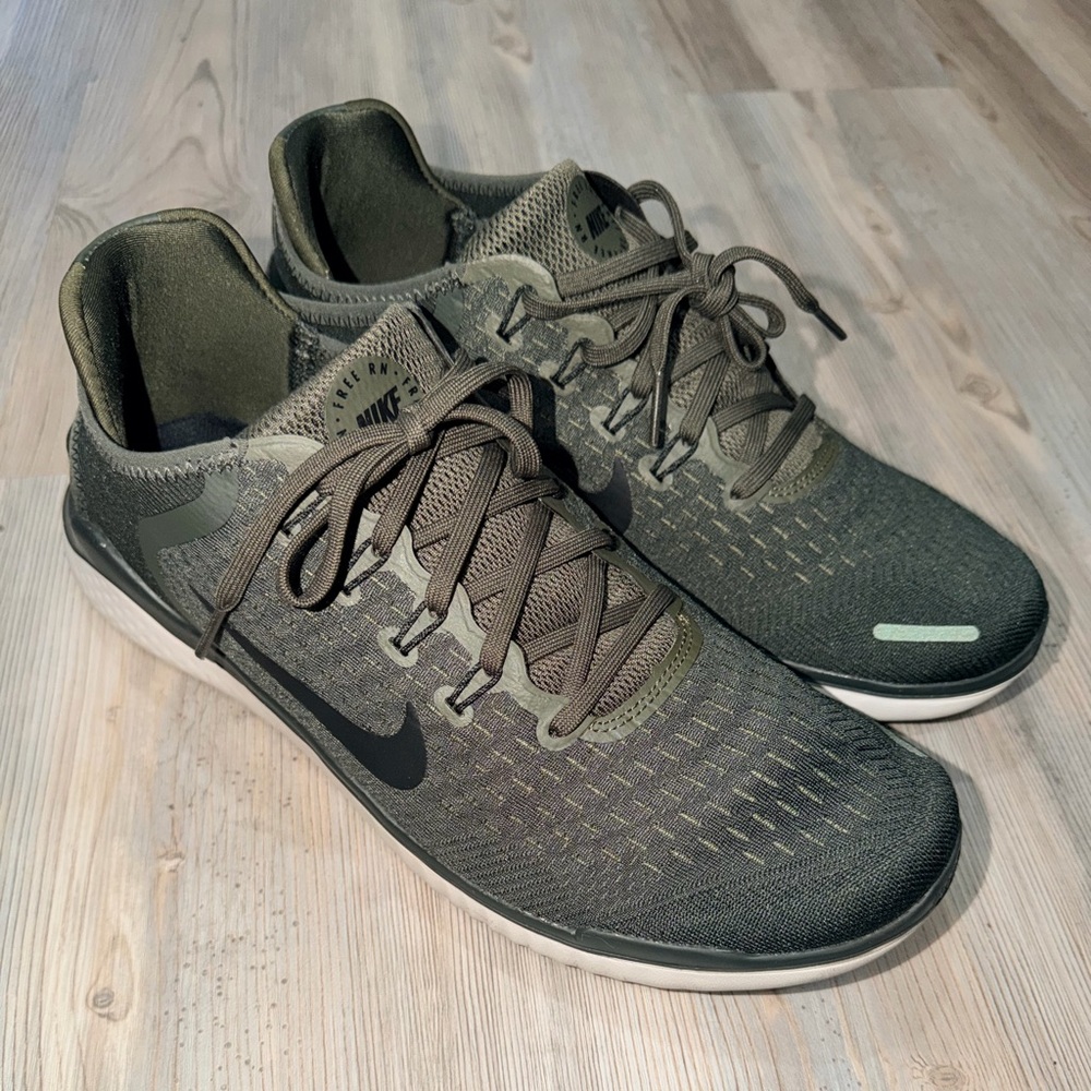 Nike Free Run-Green Running Sneakers Size 11.5